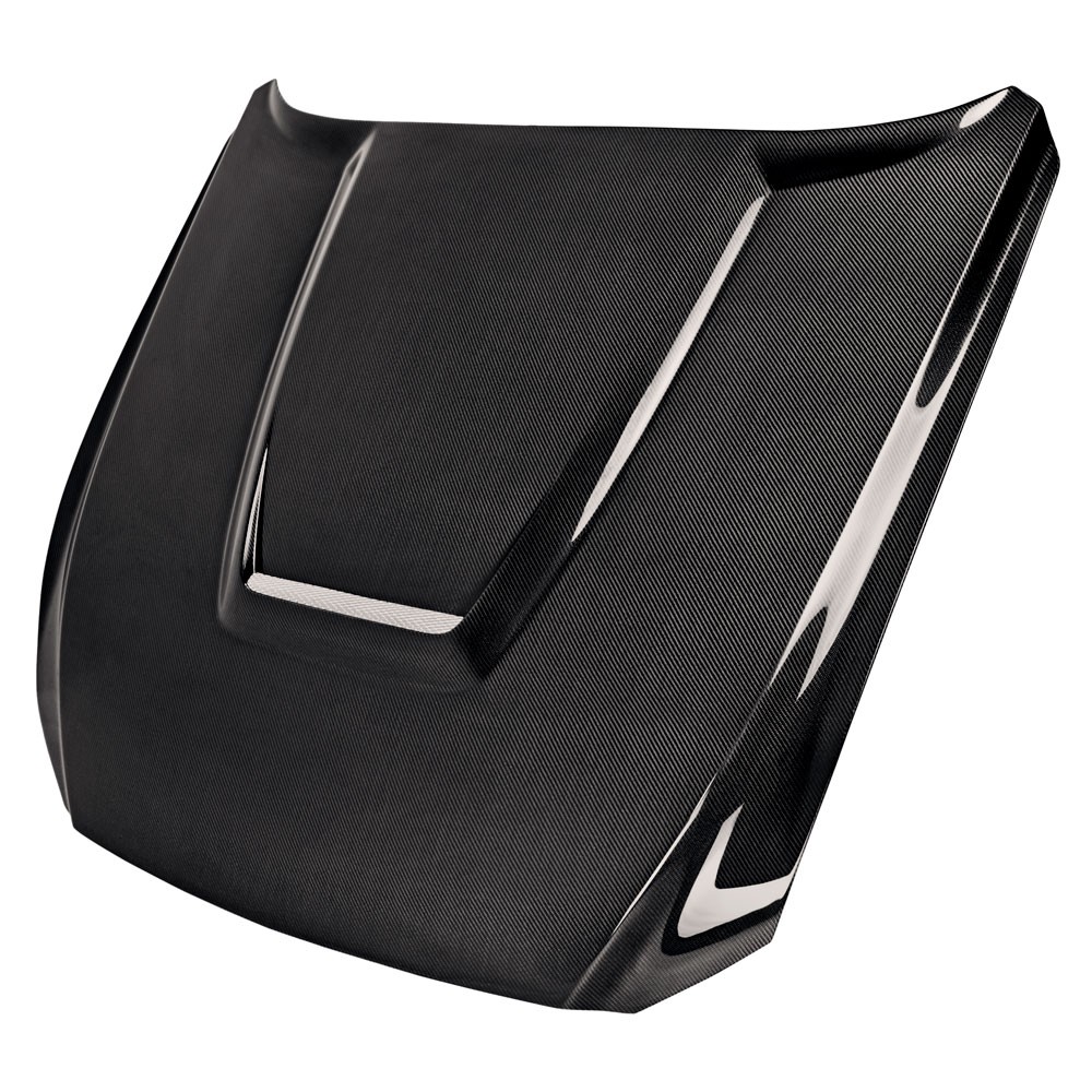 2015-2016 MUSTANG GT350 STYLE CARBON FIBER HOOD - KohR ...